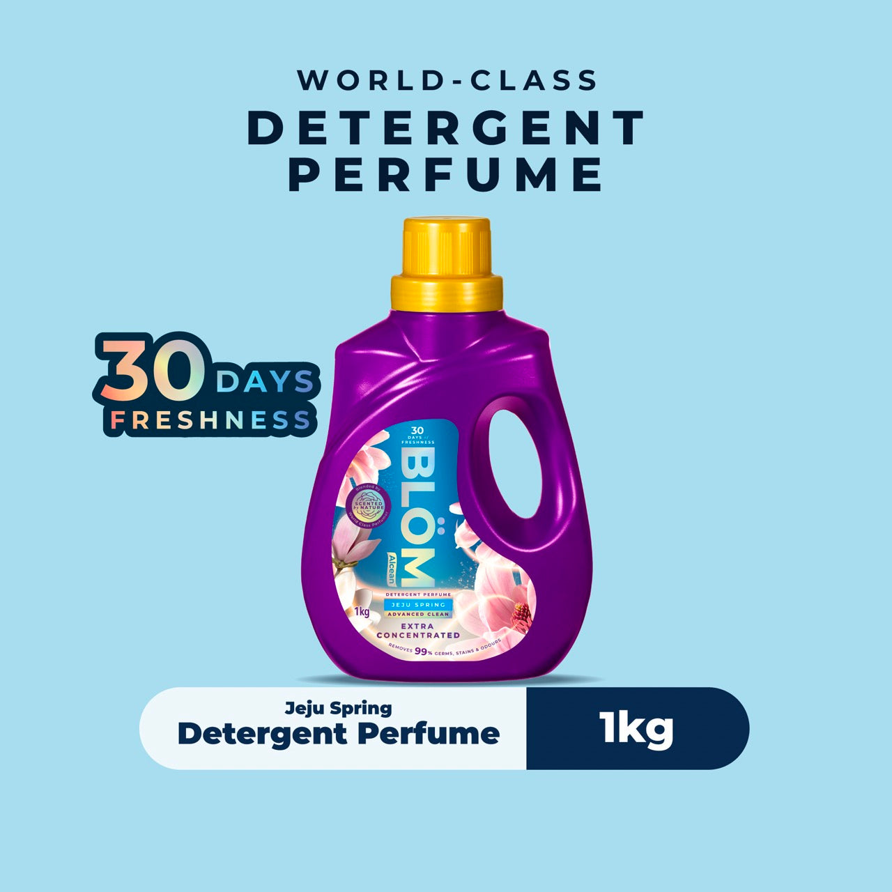 BLÖM 1kg Extra Concentrated Premium Laundry Detergent Perfume