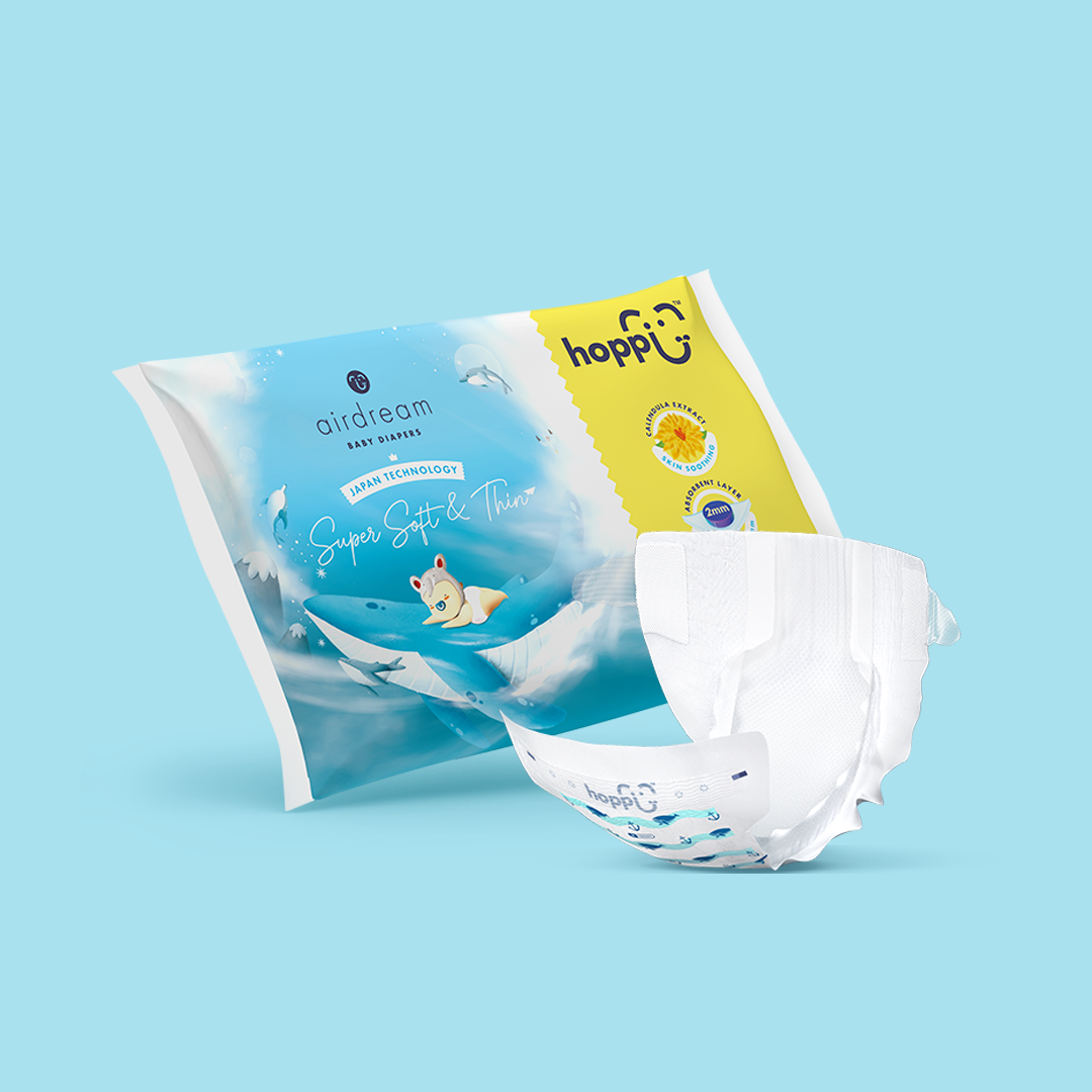 [Trial Pack] Hoppi AirDream Diapers Tape