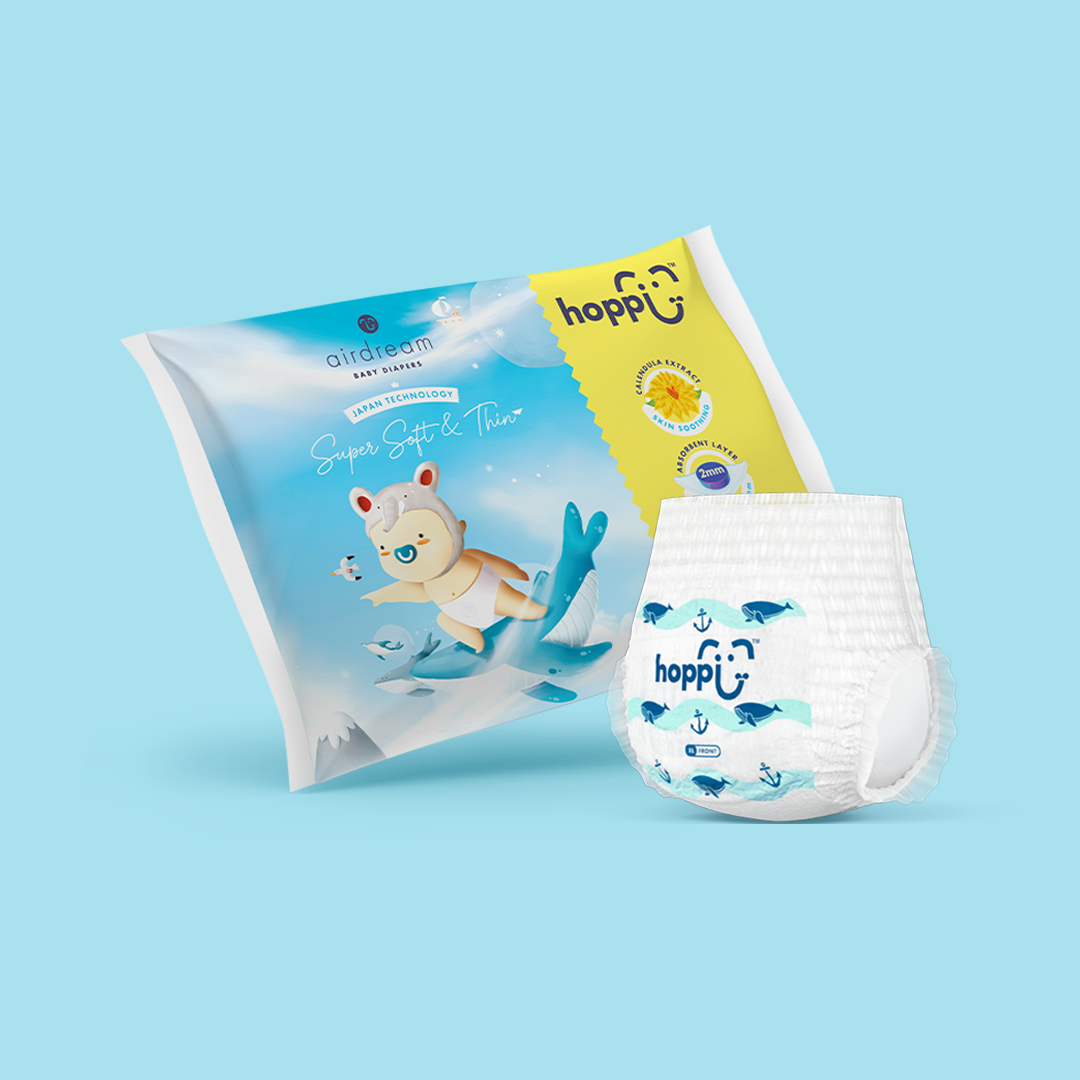 [Trial Pack] Hoppi AirDream Diapers Pants / Pull Up