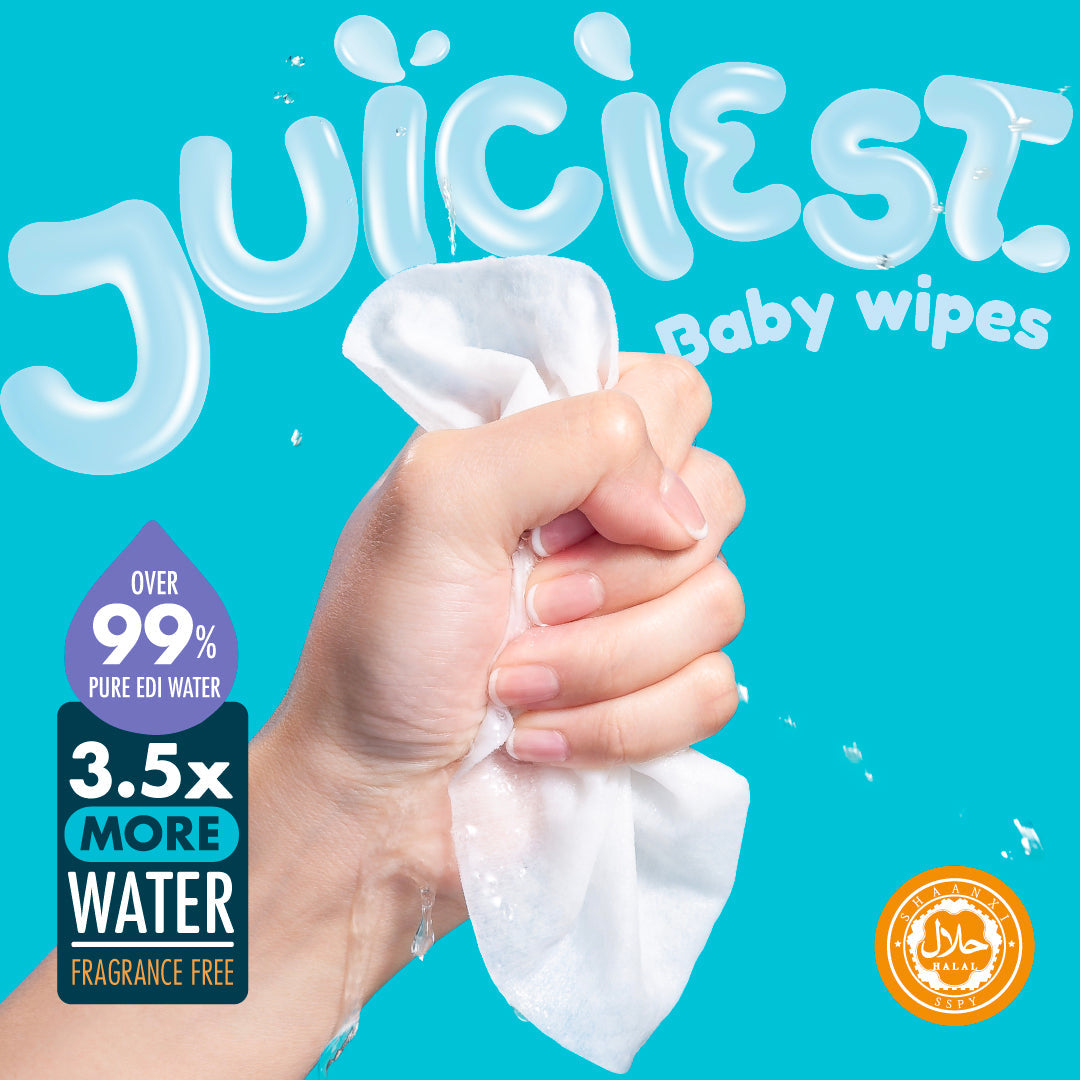 [Carton] Hoppi Baby Wet Wipes (20 Wipes x 25 Packs)