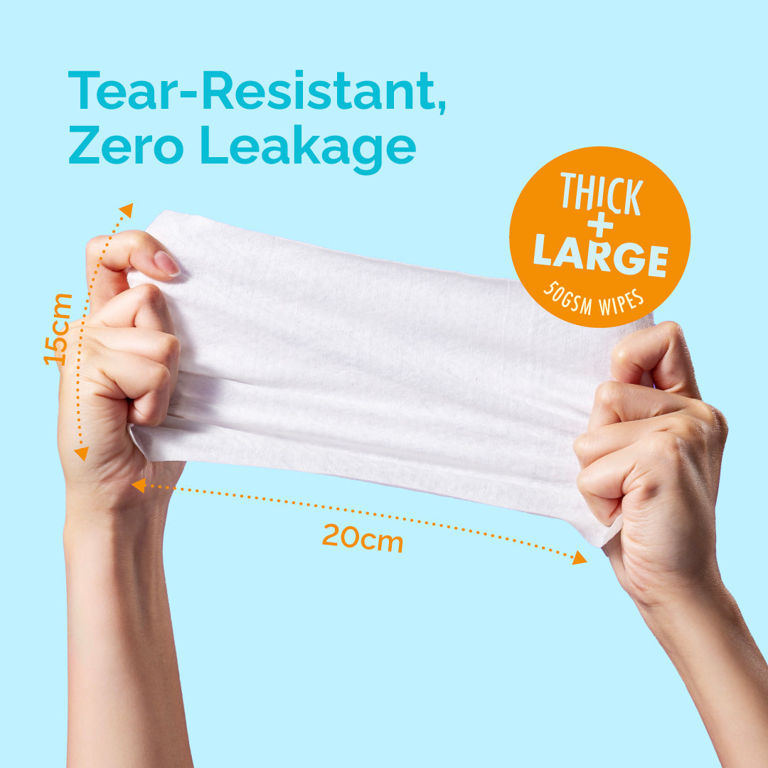 [Carton] Hoppi Baby Wet Wipes (20 Wipes x 25 Packs)