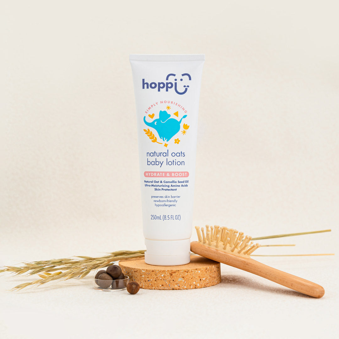 Hoppi Natural Oats Baby Lotion (250ml)