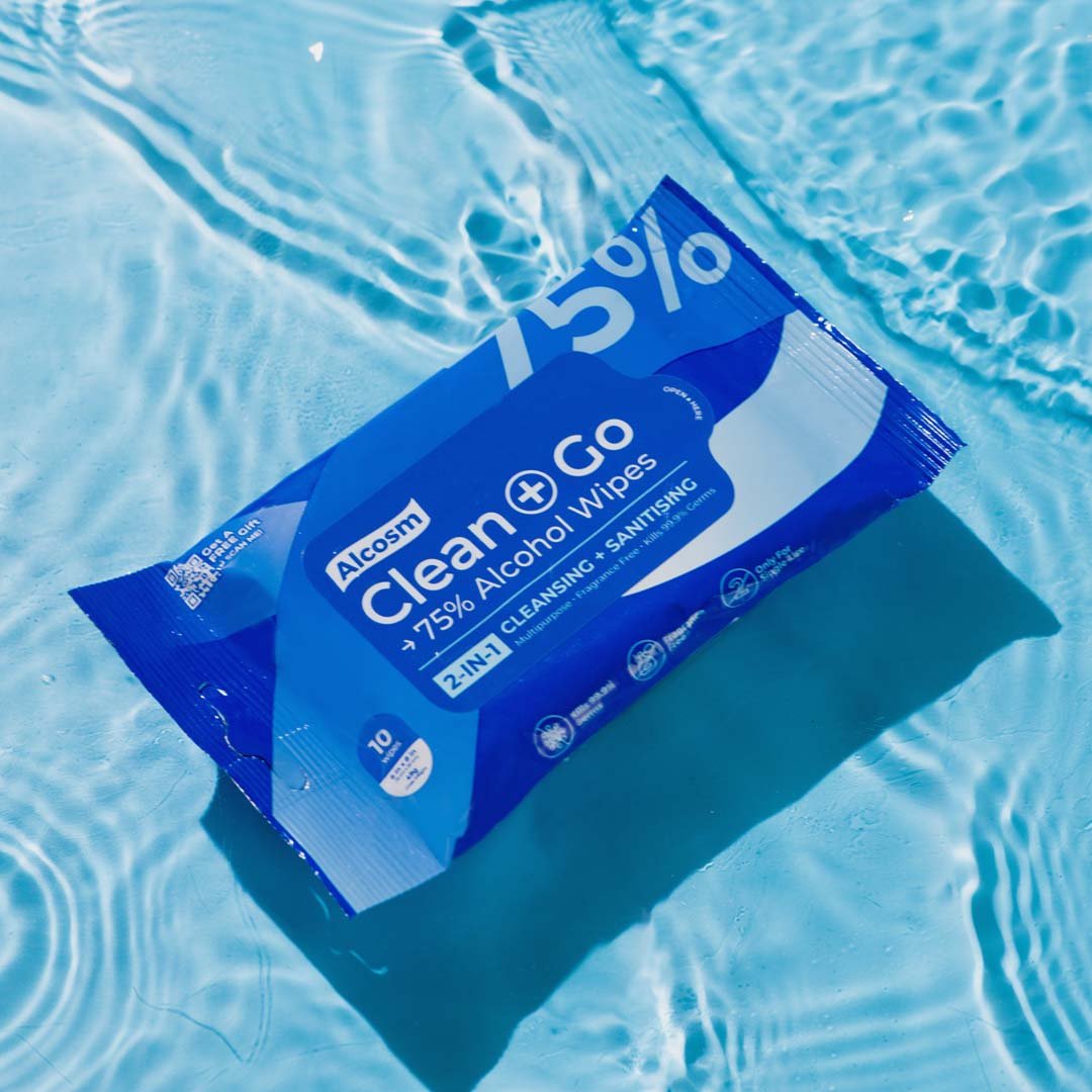 [Carton] Alcean 75% Classic Alcohol Wipes (10 Wipes x 20 Bundles x 6 Packs)