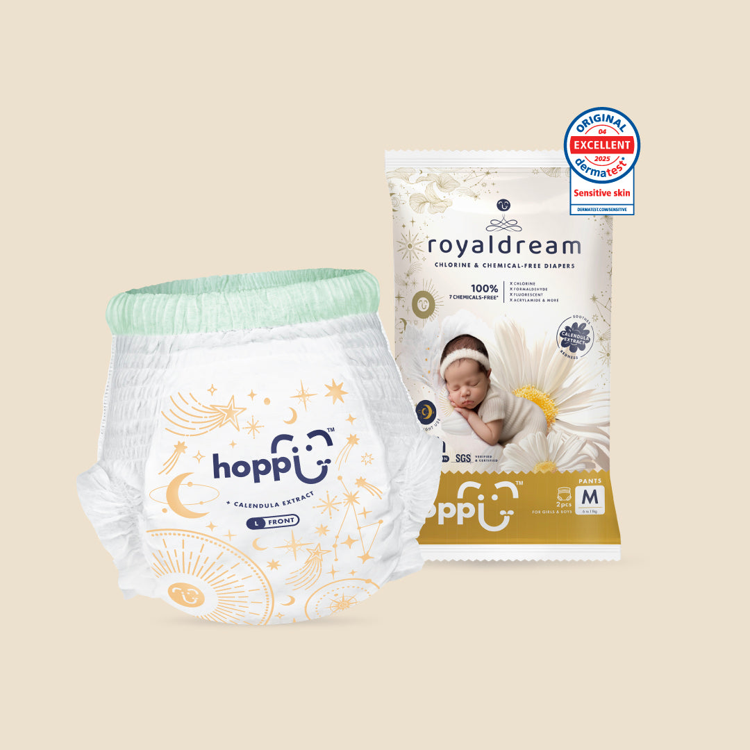 [Trial Pack] Hoppi RoyalDream Diapers 100% 7 Chemicals-Free